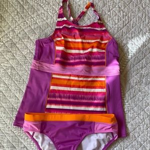Land’s End Tankini Top sz 8 Bottom sz 6